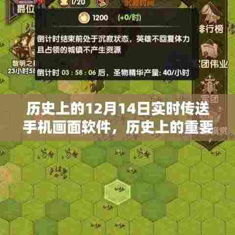 透过手机屏幕回溯时光,历史上的重要时刻与实时传送手机画面软件的发展——纪念12月14日