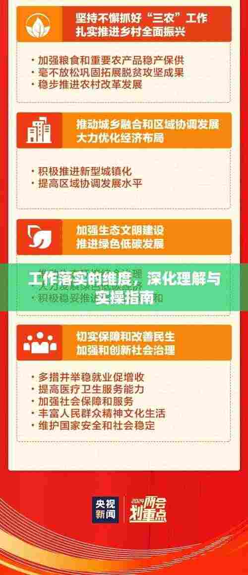 工作落实的维度，深化理解与实操指南