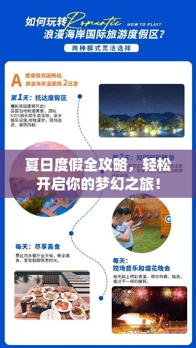 夏日度假全攻略，轻松开启你的梦幻之旅！