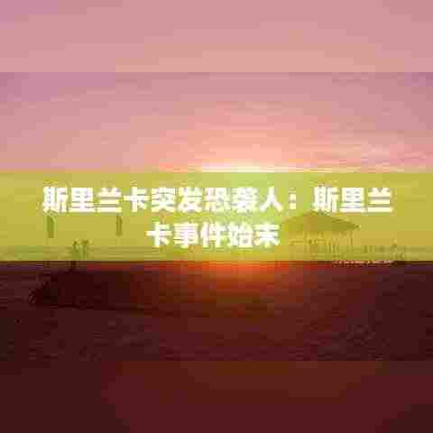 斯里兰卡突发恐袭人：斯里兰卡事件始末 