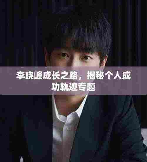 李晓峰成长之路,揭秘个人成功轨迹专题