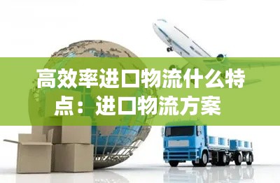 高效率进口物流什么特点:进口物流方案