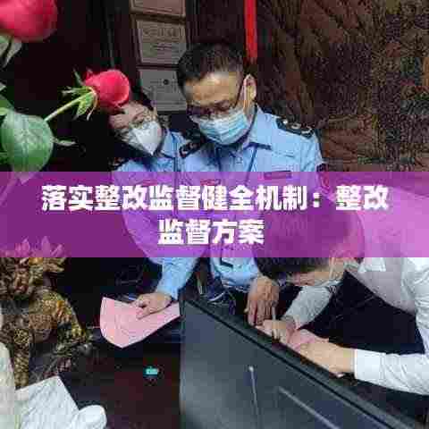 落实整改监督健全机制：整改监督方案 