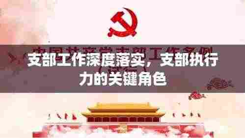 支部工作深度落实,支部执行力的关键角色
