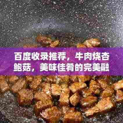 百度收录推荐,牛肉烧杏鲍菇,美味佳肴的完美融合之道