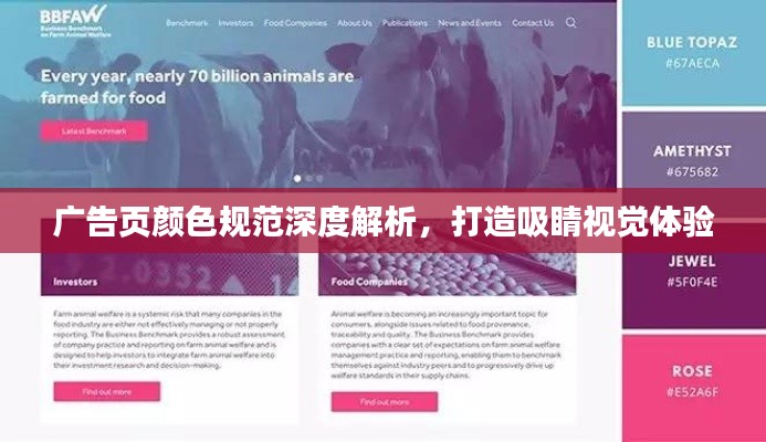 广告页颜色规范深度解析,打造吸睛视觉体验