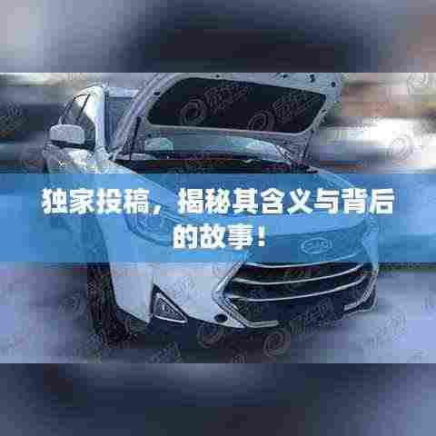 独家投稿,揭秘其含义与背后的故事!